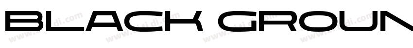 black ground字体转换